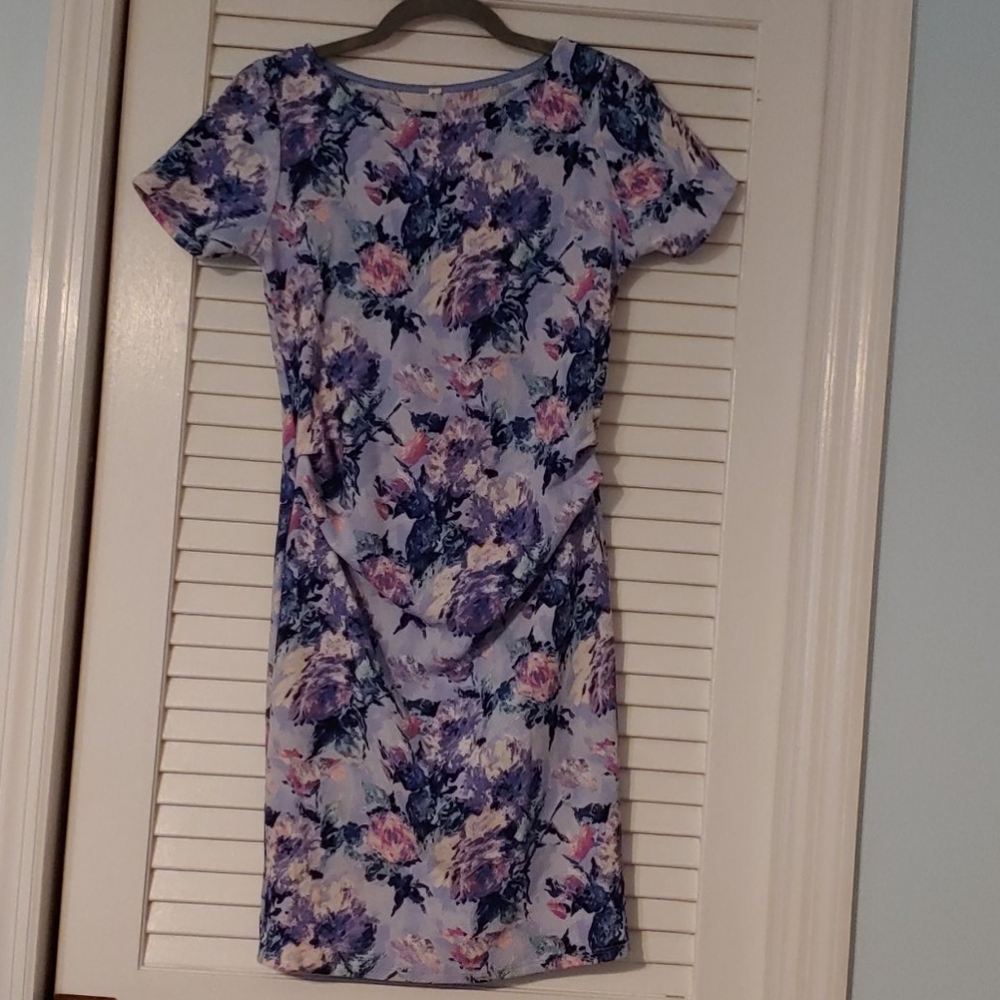 Pinkblush Short sleeve Maternity Dress- medium